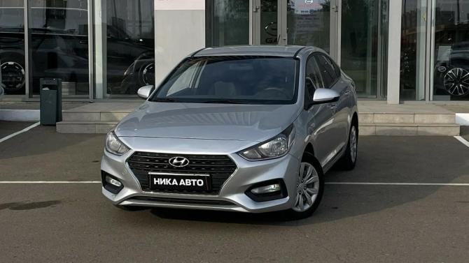 Hyundai Solaris II с пробегом 2018 года, цена 840 000 рублей, 214966 км, седан, Автокод Объявления