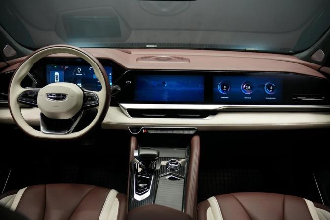 Geely Monjaro I с пробегом 2023 года, цена 3 290 000 рублей, 59936 км, внедорожник, Автокод Объявления