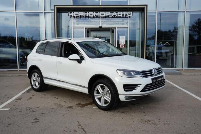 Volkswagen Touareg II Рестайлинг с пробегом 2015 года, цена 3 555 000 рублей, 154000 км, внедорожник, Автокод Объявления