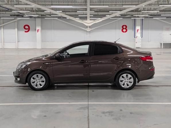 Kia Rio III Рестайлинг с пробегом 2015 года, цена 1 030 000 рублей, 120536 км, седан, Автокод Объявления