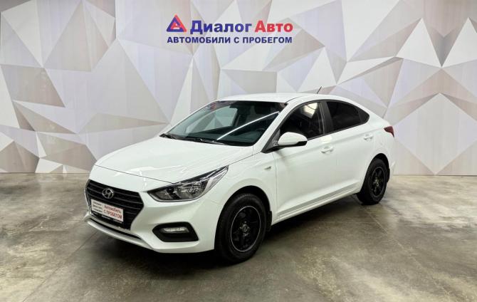 Hyundai Solaris I Рестайлинг с пробегом 2017 года, цена 1 275 000 рублей, 59943 км, седан, Автокод Объявления