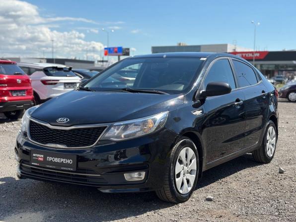 Kia Rio III Рестайлинг с пробегом 2017 года, цена 625 000 рублей, 257000 км, седан, Автокод Объявления