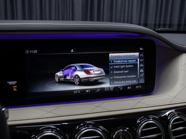 Mercedes-Benz S-Класс VI (W222 C217) Рестайлинг с пробегом 2019 года, цена 7 249 000 рублей, 49744 км, седан, Автокод Объявления