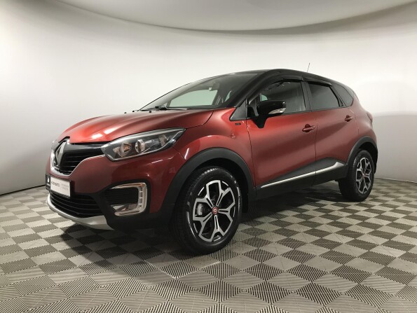 Renault Captur 2021 оранжевый