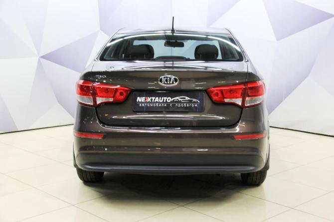 Kia Rio III Рестайлинг с пробегом 2016 года, цена 998 000 рублей, 189210 км, седан, Автокод Объявления