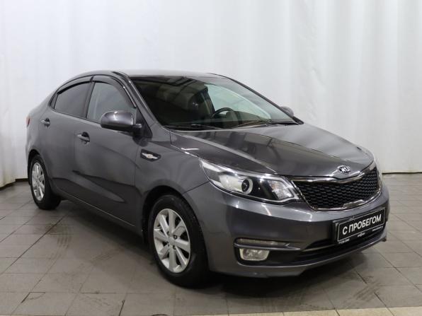 Kia Rio III Рестайлинг с пробегом 2016 года, цена 1 150 000 рублей, 105061 км, седан, Автокод Объявления
