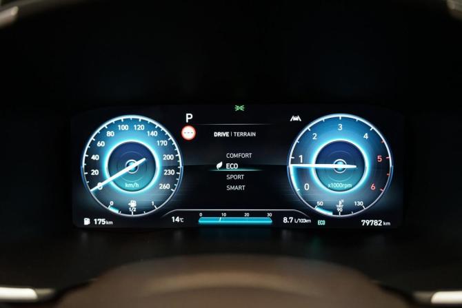 Hyundai Santa Fe IV Рестайлинг с пробегом 2021 года, цена 3 893 000 рублей, 76500 км, внедорожник, Автокод Объявления