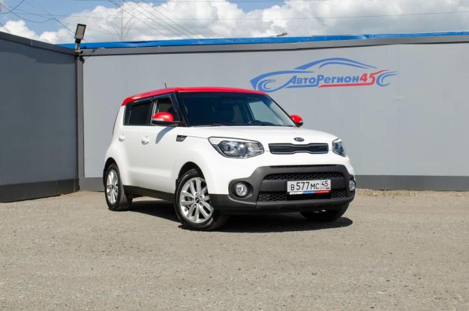 Kia Soul II Рестайлинг с пробегом 2018 года, цена 1 513 000 рублей, 87000 км, хэтчбек, Автокод Объявления