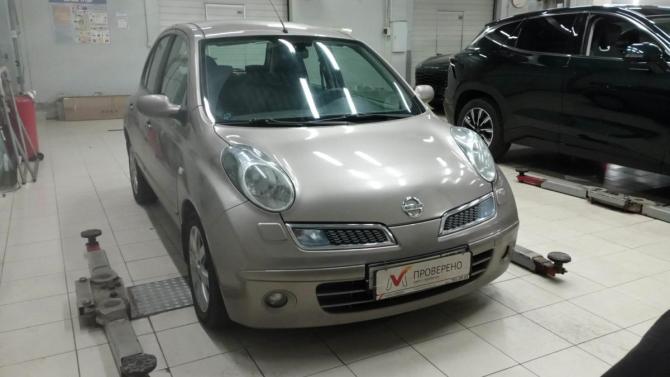 Nissan Micra III (K12) с пробегом 2008 года, цена 640 000 рублей, 77856 км, хэтчбек, Автокод Объявления