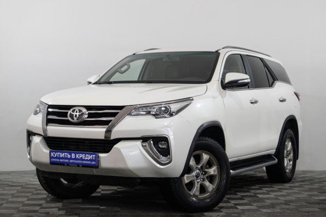 Toyota Fortuner II с пробегом 2017 года, цена 2 899 000 рублей, 155800 км, внедорожник, Автокод Объявления