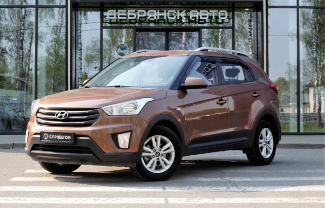 Hyundai Creta I с пробегом 2016 года, цена 1 620 000 рублей, 111214 км, внедорожник, Автокод Объявления