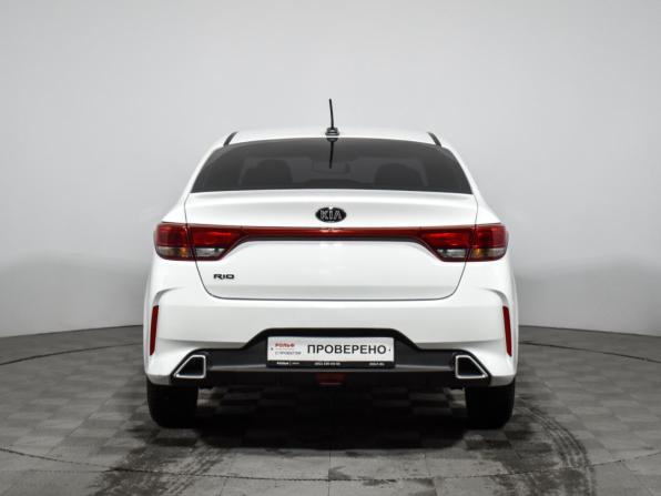 Kia Rio IV Рестайлинг с пробегом 2020 года, цена 1 630 000 рублей, 57440 км, седан, Автокод Объявления