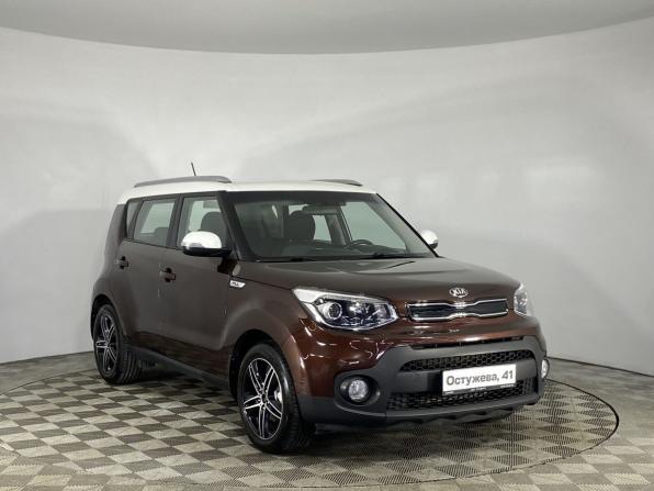 Kia Soul II Рестайлинг с пробегом 2018 года, цена 1 550 000 рублей, 89707 км, хэтчбек, Автокод Объявления