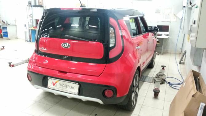 Kia Soul II Рестайлинг с пробегом 2017 года, цена 1 295 000 рублей, 214616 км, хэтчбек, Автокод Объявления