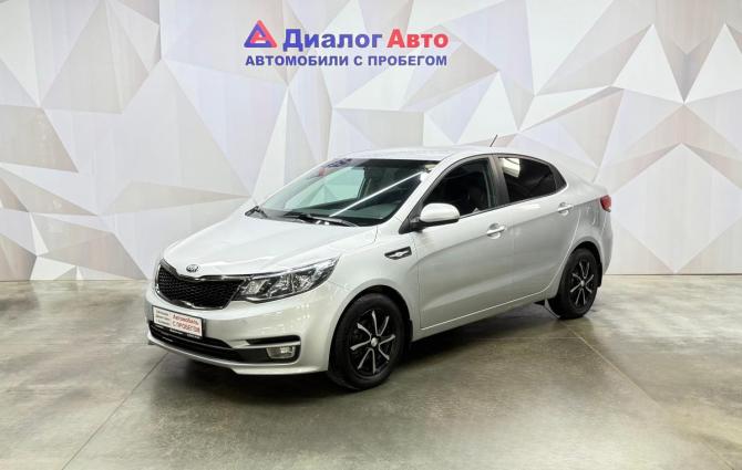 Kia Rio III Рестайлинг с пробегом 2017 года, цена 1 174 000 рублей, 118585 км, седан, Автокод Объявления