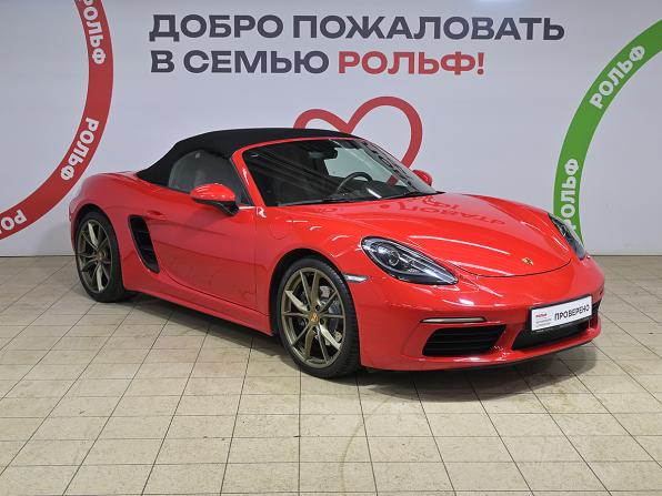 Porsche Boxster IV 718 (982) с пробегом 2018 года, цена 6 300 000 рублей, 27805 км, родстер, Автокод Объявления