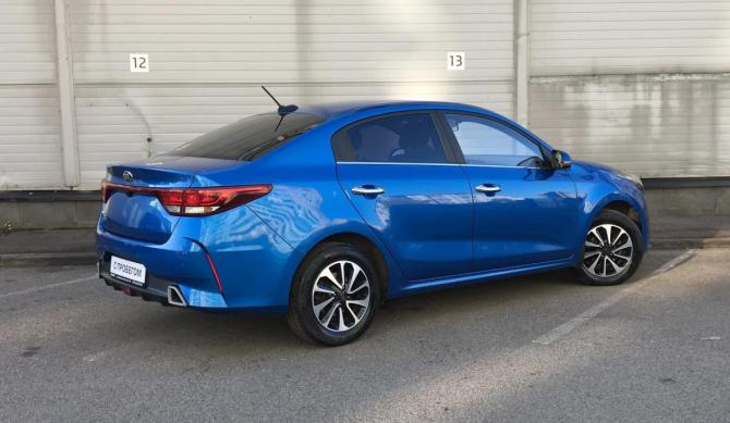 Kia Rio IV Рестайлинг с пробегом 2021 года, цена 1 269 000 рублей, 162436 км, седан, Автокод Объявления