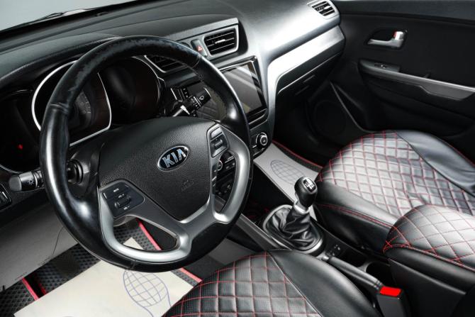 Kia Rio III Рестайлинг с пробегом 2016 года, цена 999 000 рублей, 252000 км, седан, Автокод Объявления
