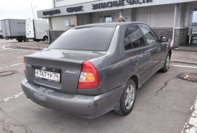 Hyundai Accent II Рестайлинг с пробегом 2005 года, цена 380 000 рублей, 182581 км, седан, Автокод Объявления
