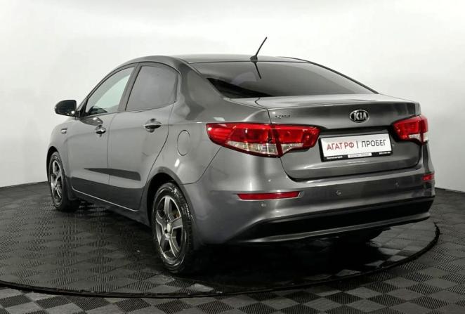 Kia Rio III Рестайлинг с пробегом 2016 года, цена 1 100 000 рублей, 104143 км, седан, Автокод Объявления