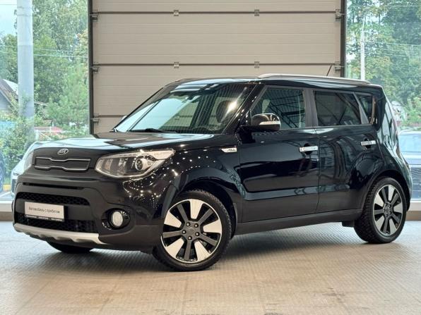 Kia Soul II Рестайлинг с пробегом 2017 года, цена 1 620 000 рублей, 93000 км, хэтчбек, Автокод Объявления