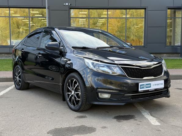Kia Rio III Рестайлинг с пробегом 2015 года, цена 819 000 рублей, 250505 км, седан, Автокод Объявления