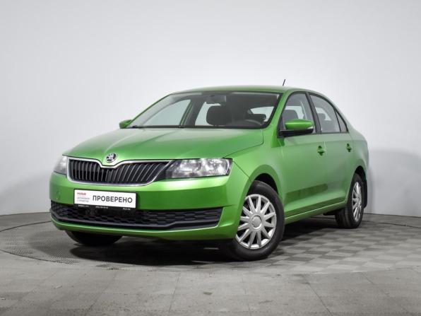 Skoda Rapid I Рестайлинг с пробегом 2018 года, цена 1 040 000 рублей, 120000 км, лифтбек, Автокод Объявления