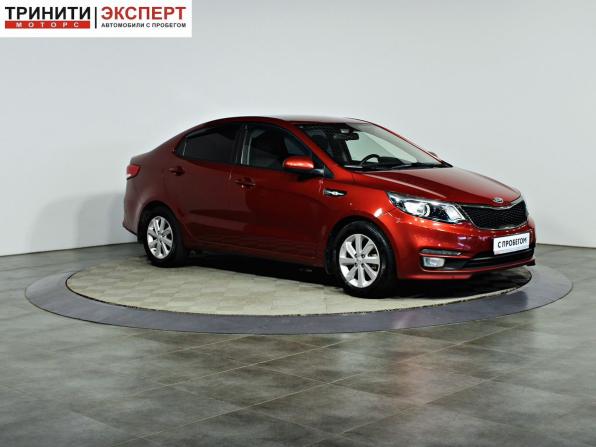 Kia Rio III Рестайлинг с пробегом 2017 года, цена 1 157 000 рублей, 125891 км, седан, Автокод Объявления