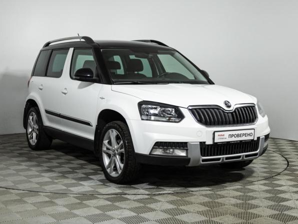 Skoda Yeti I Рестайлинг с пробегом 2016 года, цена 1 109 700 рублей, 143610 км, внедорожник, Автокод Объявления
