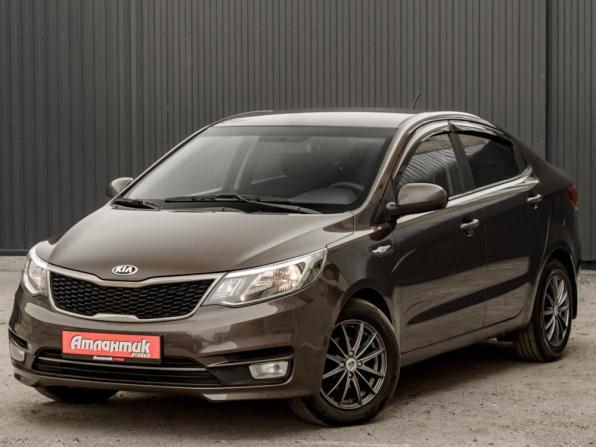 Kia Rio III Рестайлинг с пробегом 2017 года, цена 1 050 000 рублей, 169582 км, седан, Автокод Объявления