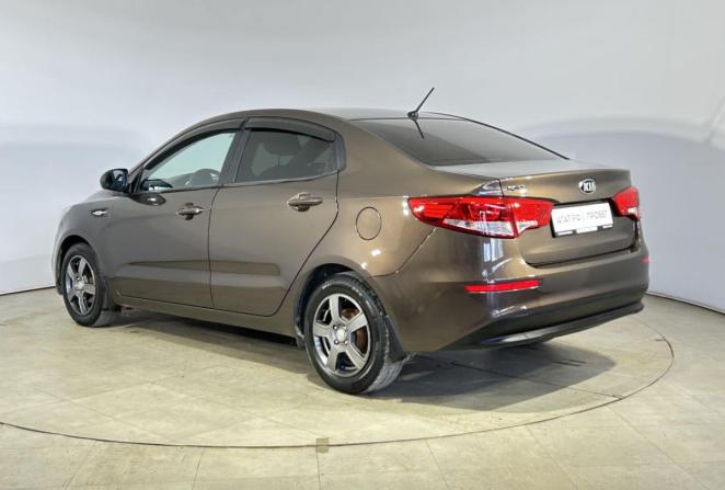 Kia Rio III Рестайлинг с пробегом 2016 года, цена 1 080 000 рублей, 172991 км, седан, Автокод Объявления