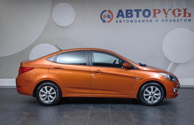 Hyundai Solaris I Рестайлинг с пробегом 2015 года, цена 1 151 000 рублей, 95033 км, седан, Автокод Объявления