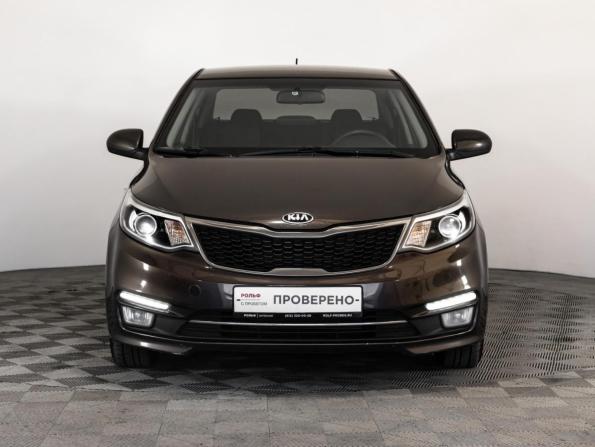 Kia Rio III Рестайлинг с пробегом 2016 года, цена 999 000 рублей, 215927 км, седан, Автокод Объявления