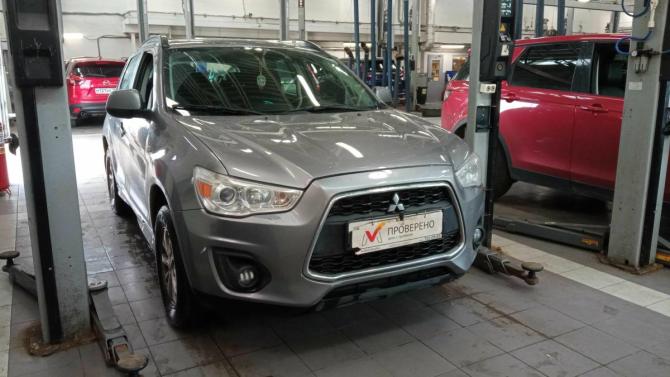 Mitsubishi ASX I Рестайлинг с пробегом 2014 года, цена 890 000 рублей, 242598 км, внедорожник, Автокод Объявления