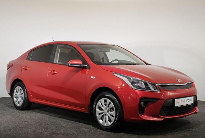Kia Rio IV с пробегом 2018 года, цена 1 140 000 рублей, 82720 км, седан, Автокод Объявления