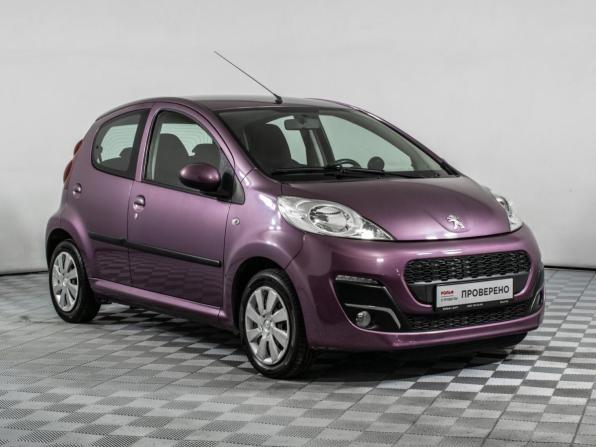 Peugeot 107 I Рестайлинг 2 с пробегом 2013 года, цена 760 000 рублей, 64633 км, хэтчбек, Автокод Объявления