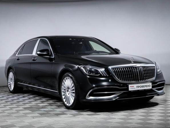 Mercedes-Benz Maybach S-Класс I (X222) Рестайлинг с пробегом 2018 года, цена 5 990 000 рублей, 105453 км, седан, Автокод Объявления