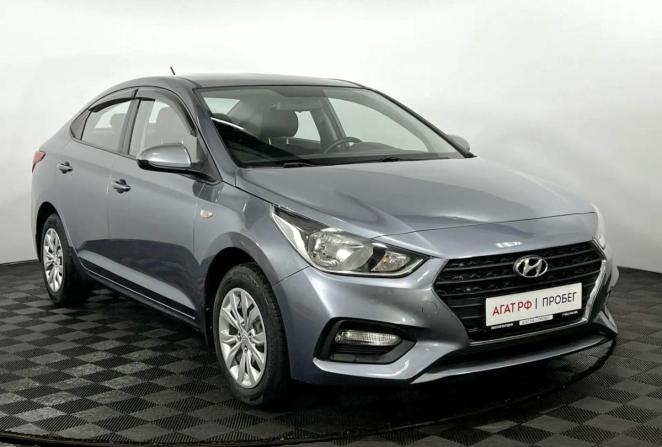 Hyundai Solaris II с пробегом 2018 года, цена 1 470 000 рублей, 94320 км, седан, Автокод Объявления