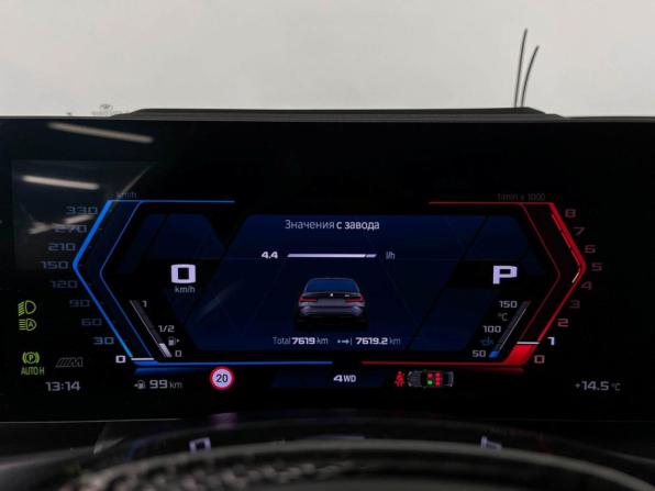 BMW M3 VI (G80) Рестайлинг с пробегом 2025 года, цена 16 317 000 рублей, 7614 км, седан, Автокод Объявления