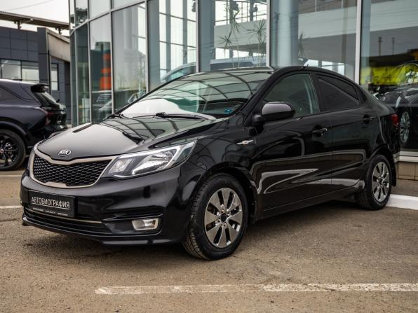 Kia Rio III Рестайлинг с пробегом 2017 года, цена 1 098 000 рублей, 128660 км, седан, Автокод Объявления