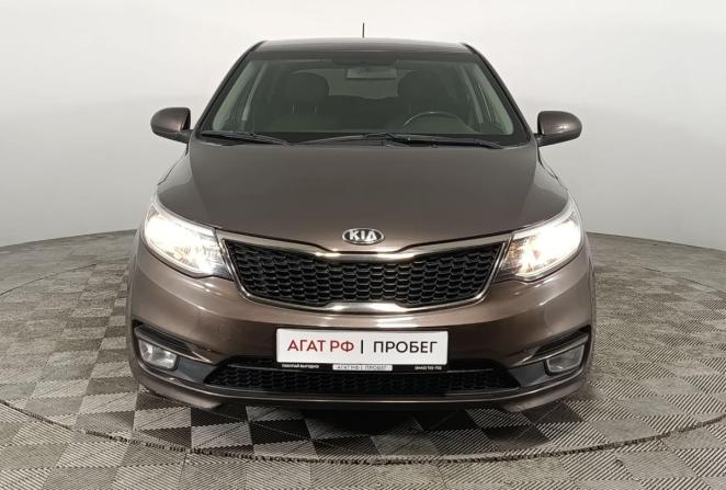 Kia Rio III Рестайлинг с пробегом 2016 года, цена 1 240 000 рублей, 106865 км, хэтчбек, Автокод Объявления
