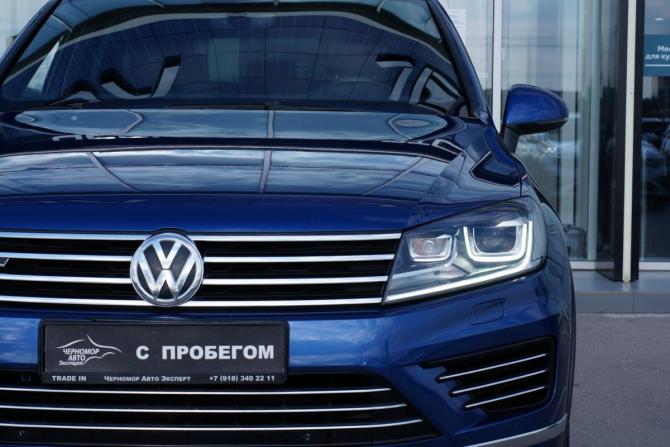 Volkswagen Touareg II Рестайлинг с пробегом 2016 года, цена 3 560 000 рублей, 174000 км, внедорожник, Автокод Объявления