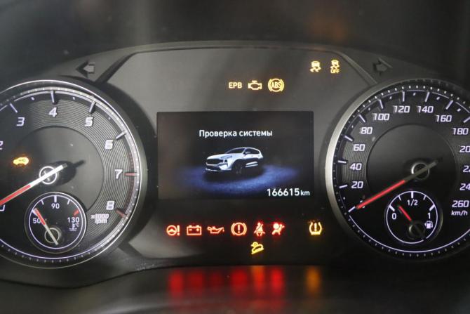 Hyundai Santa Fe IV Рестайлинг с пробегом 2021 года, цена 3 099 990 рублей, 166586 км, внедорожник, Автокод Объявления