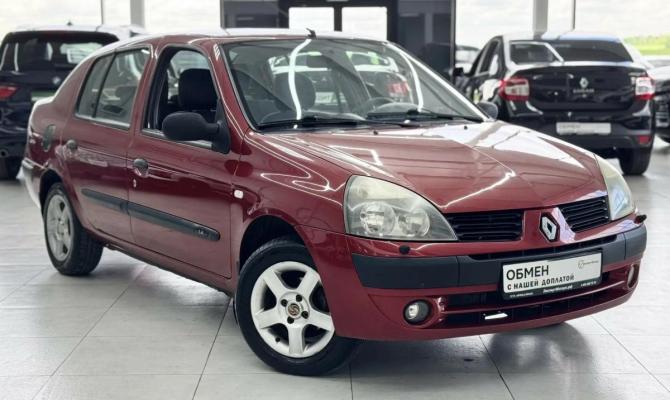 Renault Symbol I Рестайлинг с пробегом 2004 года, цена 349 000 рублей, 143000 км, седан, Автокод Объявления