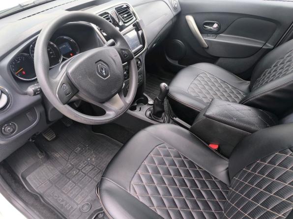 Renault Logan II с пробегом 2017 года, цена 790 000 рублей, 123799 км, седан, Автокод Объявления