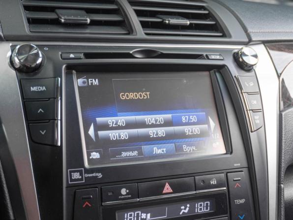 Toyota Camry VII (XV50) Рестайлинг 2 с пробегом 2017 года, цена 2 359 000 рублей, 156190 км, седан, Автокод Объявления