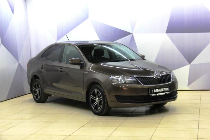 Skoda Rapid I Рестайлинг с пробегом 2019 года, цена 1 055 000 рублей, 233682 км, лифтбек, Автокод Объявления