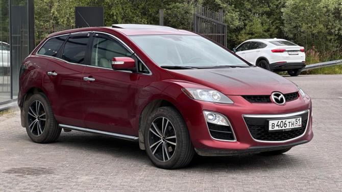 Mazda CX-7 I Рестайлинг с пробегом 2010 года, цена 769 000 рублей, 252000 км, внедорожник, Автокод Объявления