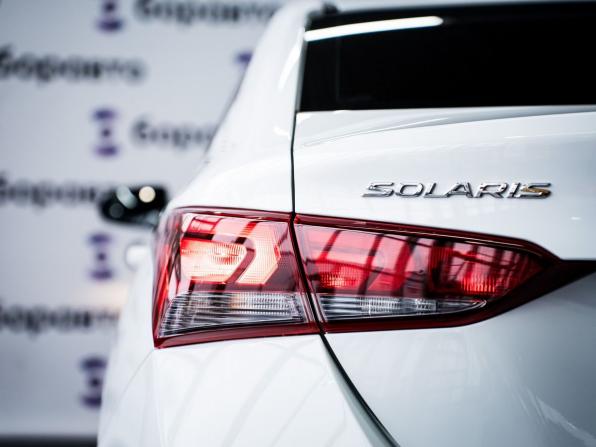 Hyundai Solaris II с пробегом 2017 года, цена 1 200 000 рублей, 148347 км, седан, Автокод Объявления
