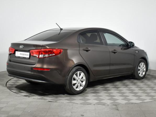 Kia Rio III Рестайлинг с пробегом 2016 года, цена 998 000 рублей, 138669 км, седан, Автокод Объявления